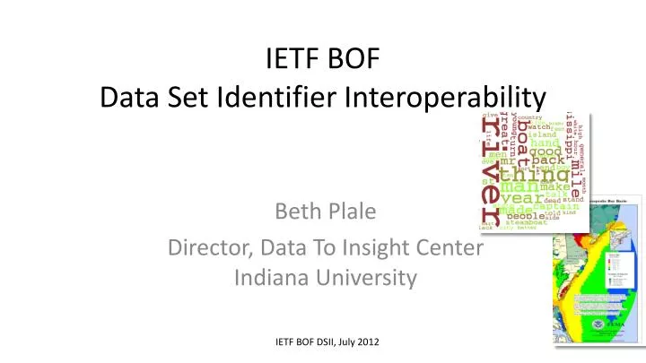 ietf bof data set identifier interoperability