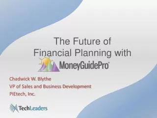 The Future of Financial Planning with