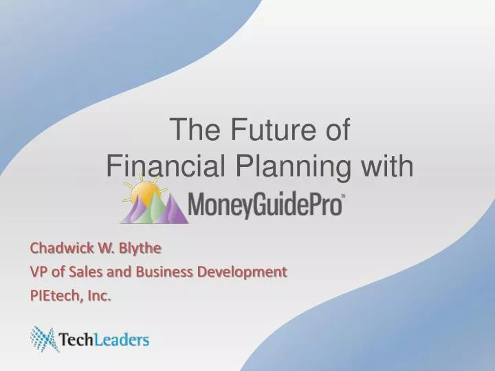 the future of financial planning with