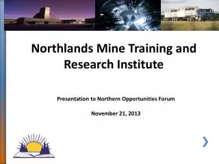 Northlands Mine Training and Research Institute