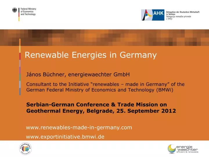 renewable energies in germany
