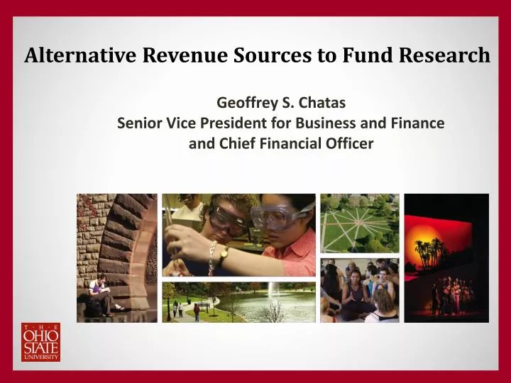 alternative revenue sources to fund research
