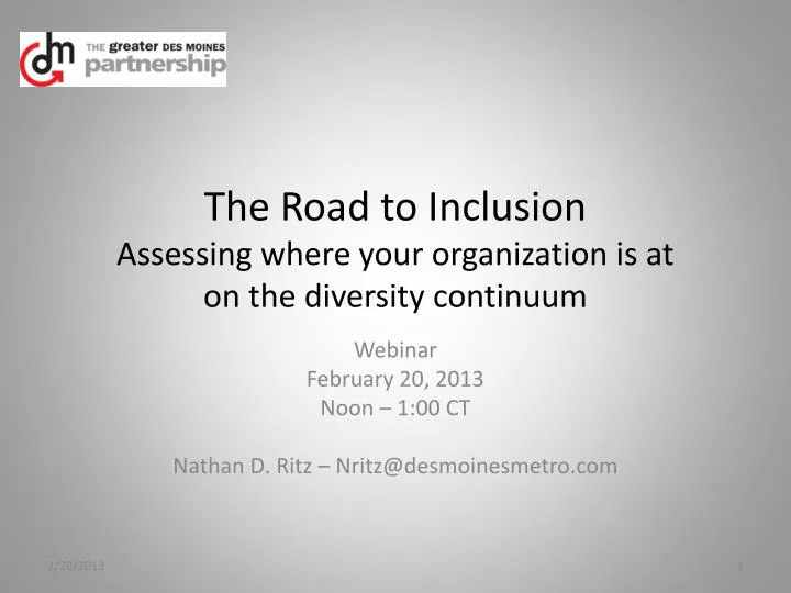 the road to inclusion assessing where your organization is at on the diversity continuum