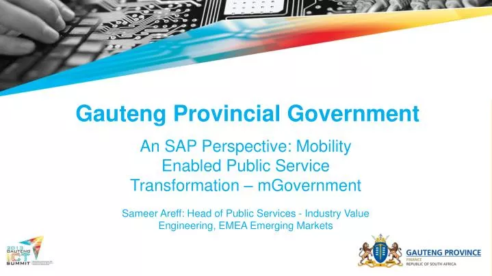 gauteng provincial government