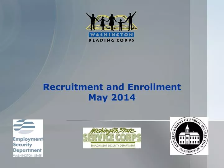 recruitment and enrollment may 2014