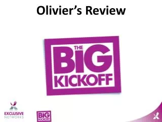 Olivier’s Review