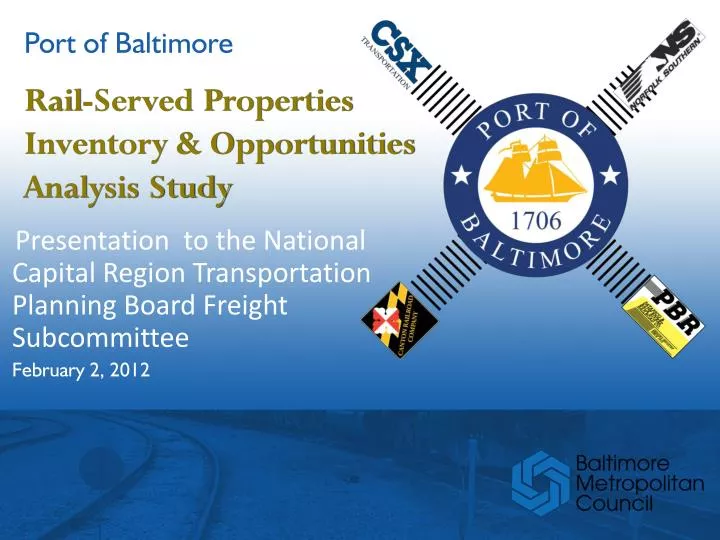 rail served properties inventory opportunities analysis study