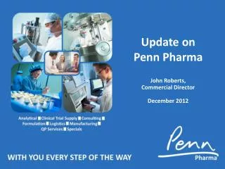 Update on Penn Pharma