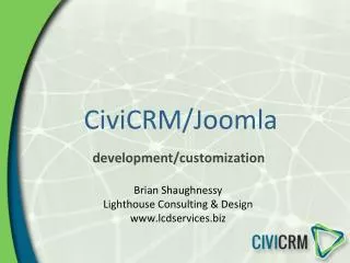 CiviCRM/Joomla