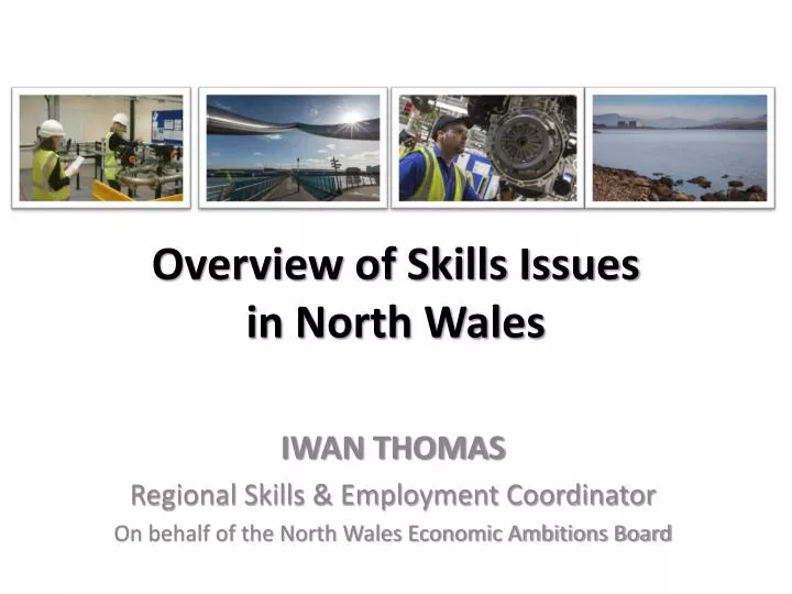 overview of skills issues in north wales
