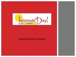 Lemonade Day Houston