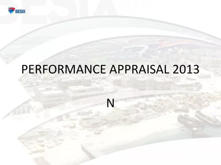 performance appraisal 2013