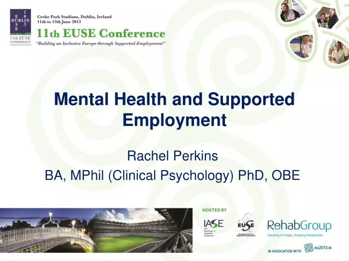 mental health and supported employment