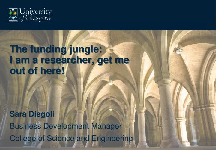 the funding jungle i am a researcher get me out of here