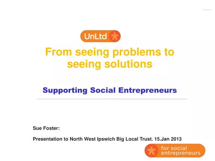from seeing problems to seeing solutions supporting social entrepreneurs