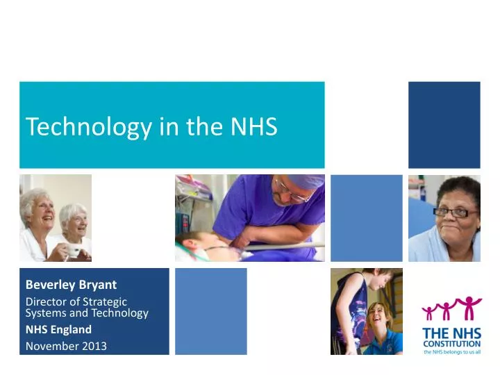 technology in the nhs