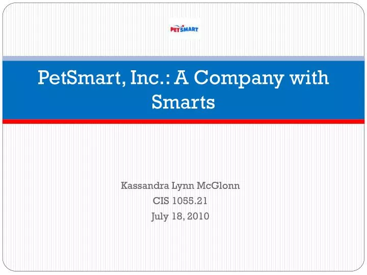 petsmart inc a company with smarts