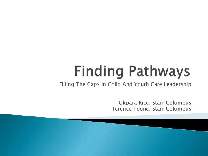 finding pathways