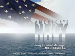 Navy Localized Messages NRD Philadelphia