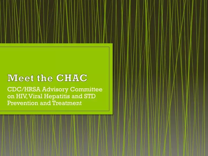 meet the chac