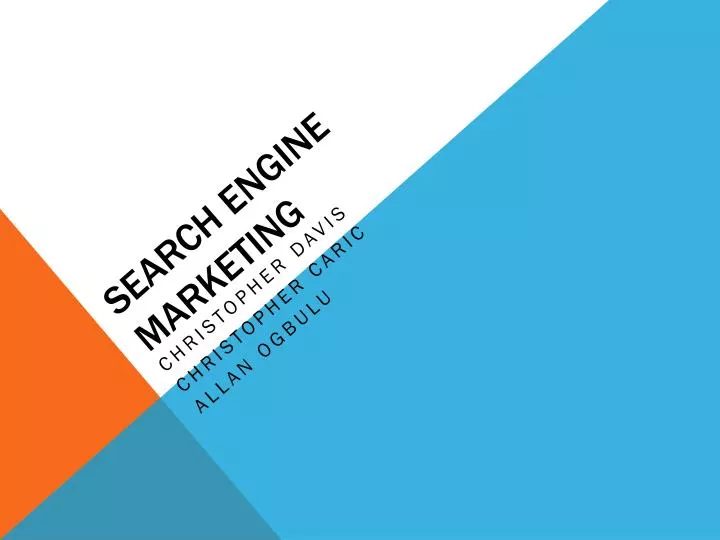 search engine marketing