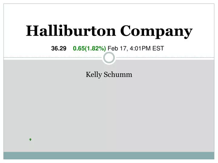 halliburton company