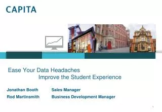 Ease Your Data Headaches Improve the Student Experience