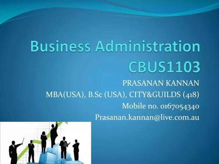 business administration cbus1103