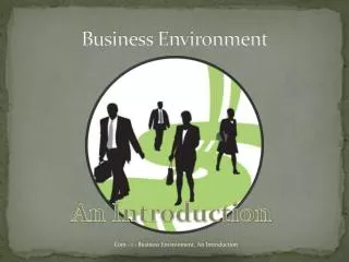 Business Environment