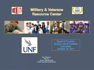 Military &amp; Veterans Resource Center