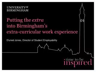 Putting the extra into Birmingham’s extra-curricular work experience