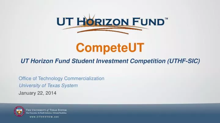 competeut ut horizon fund student investment competition uthf sic