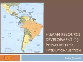 Human Resource Development (1): Preparation for Internationalization