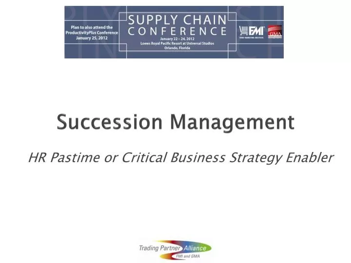 succession management