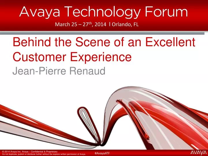 behind the s cene of an excellent customer experience