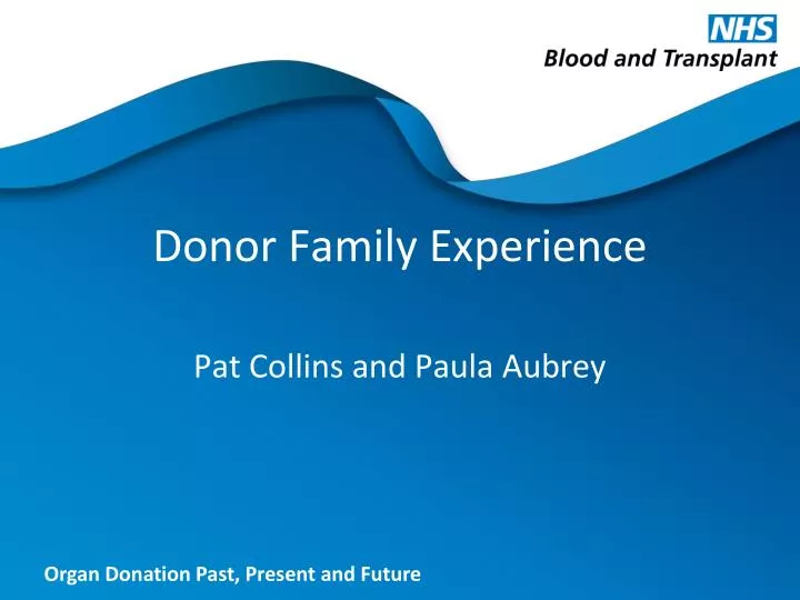 donor family experience