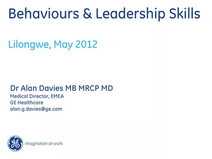 behaviours leadership skills