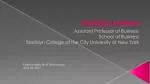 Exploring Fashion's Complex Identity: A Scholarly Presentation on Industry Dynamics - slide 1