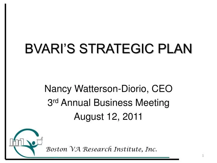 bvari s strategic plan