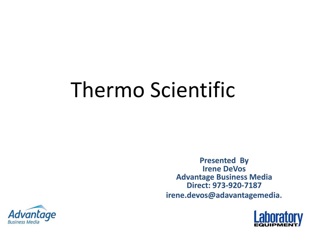 PPT - Thermo Scientific PowerPoint Presentation, free download - ID:1665047