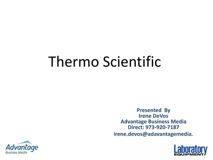 thermo scientific