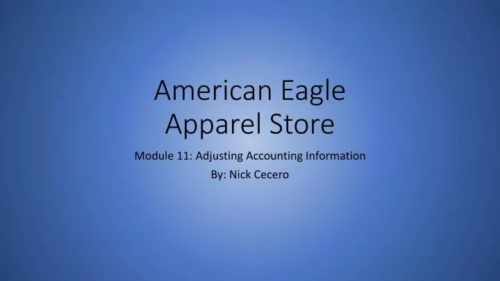 american eagle apparel store