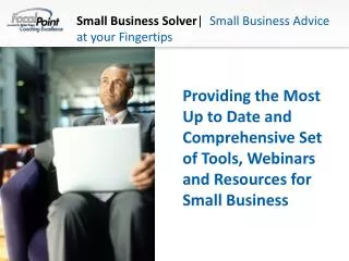 Small Business Solver | Small Business Advice at your Fingertips