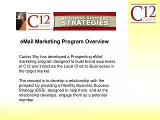 eMail Marketing Program Overview