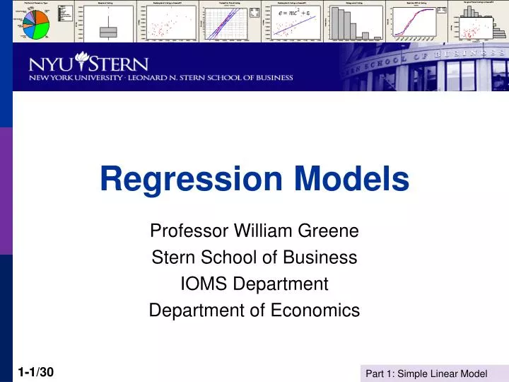 regression models