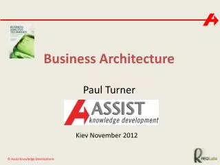 Business Architecture