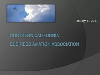Northern California Business aviation association