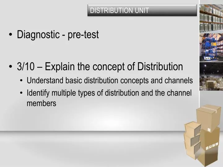 distribution unit