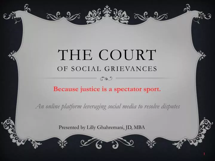 the court of social grievances