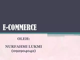 e commerce